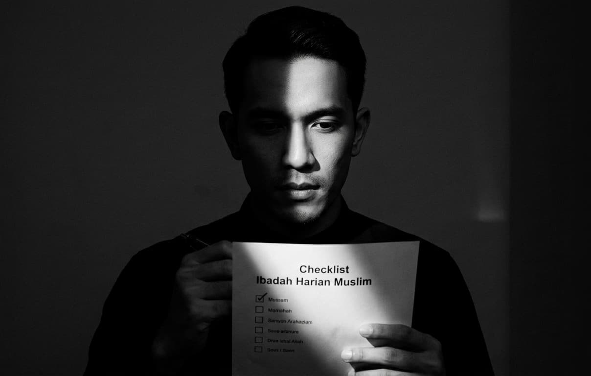 Checklist ibadah harian seorang Muslim